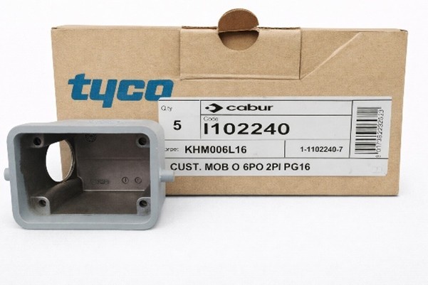 custodia-connettore-industriale-cabur-tyco-6-poli-pg16-lotto-5-pezzi